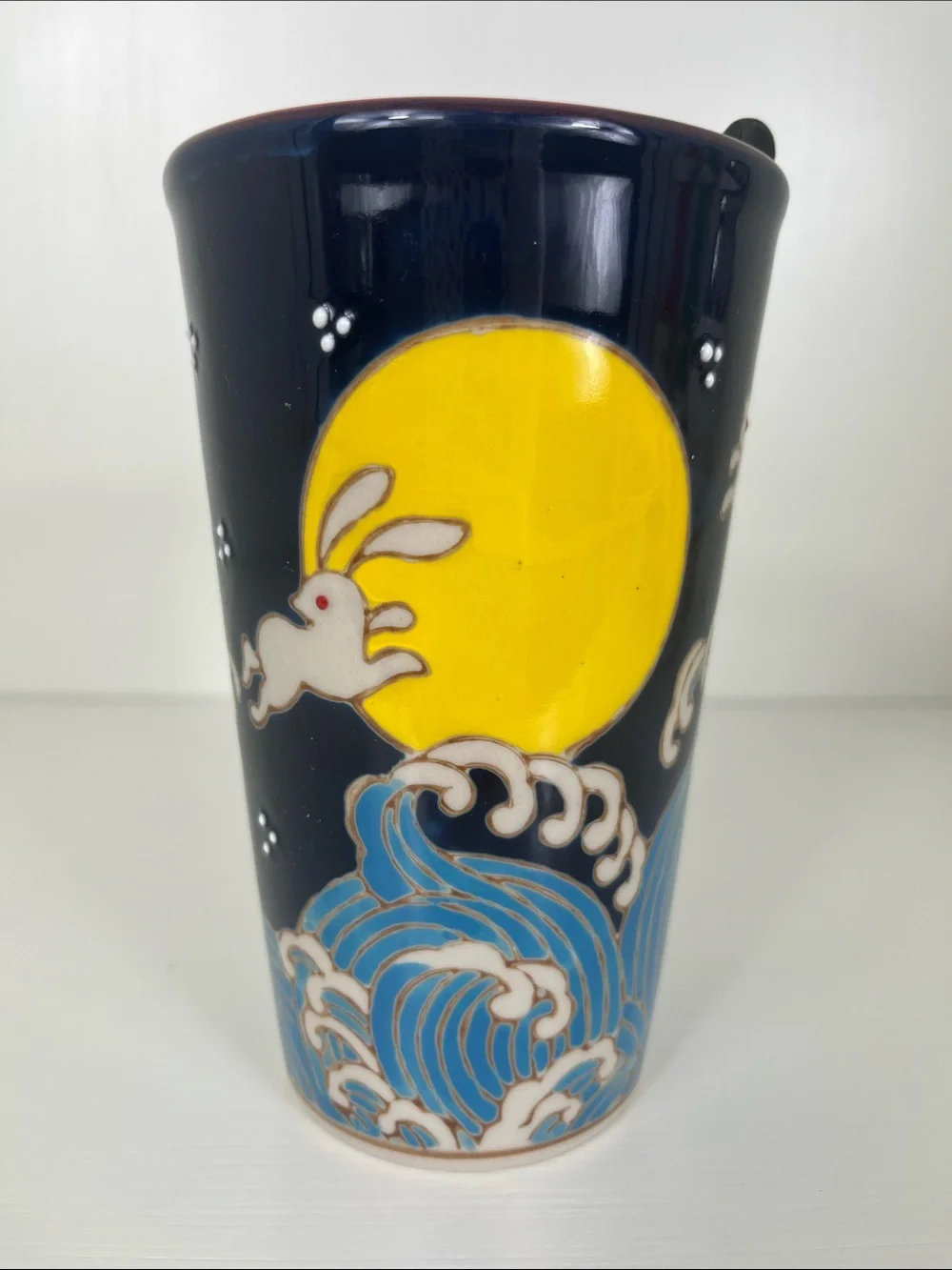 12 Oz. Double Wall Ceramic Tumbler Mug